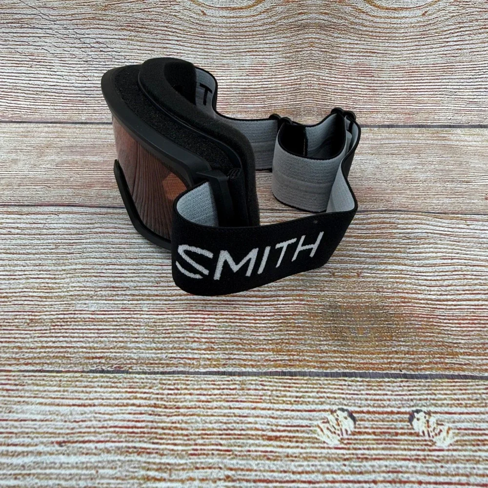 Smith‎ Frontier Snow Goggles Black Fog-X Anti-Fog Cylindrical Lens S1 Filter